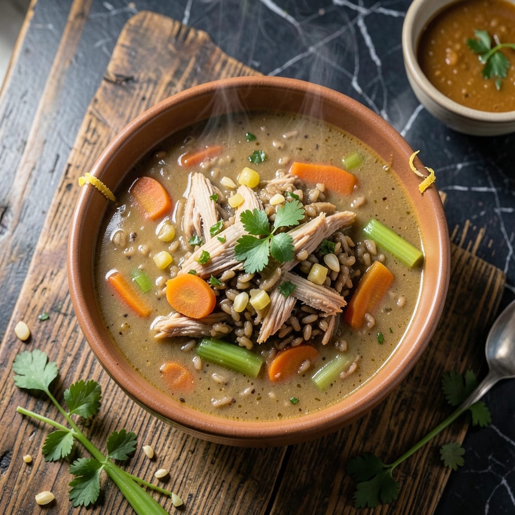 Turkey Wild Rice Soup Recipe: Hearty Broth With Nutty Grains Turkey Wild Rice Soup Recipe: Hearty Broth With Nutty Grains