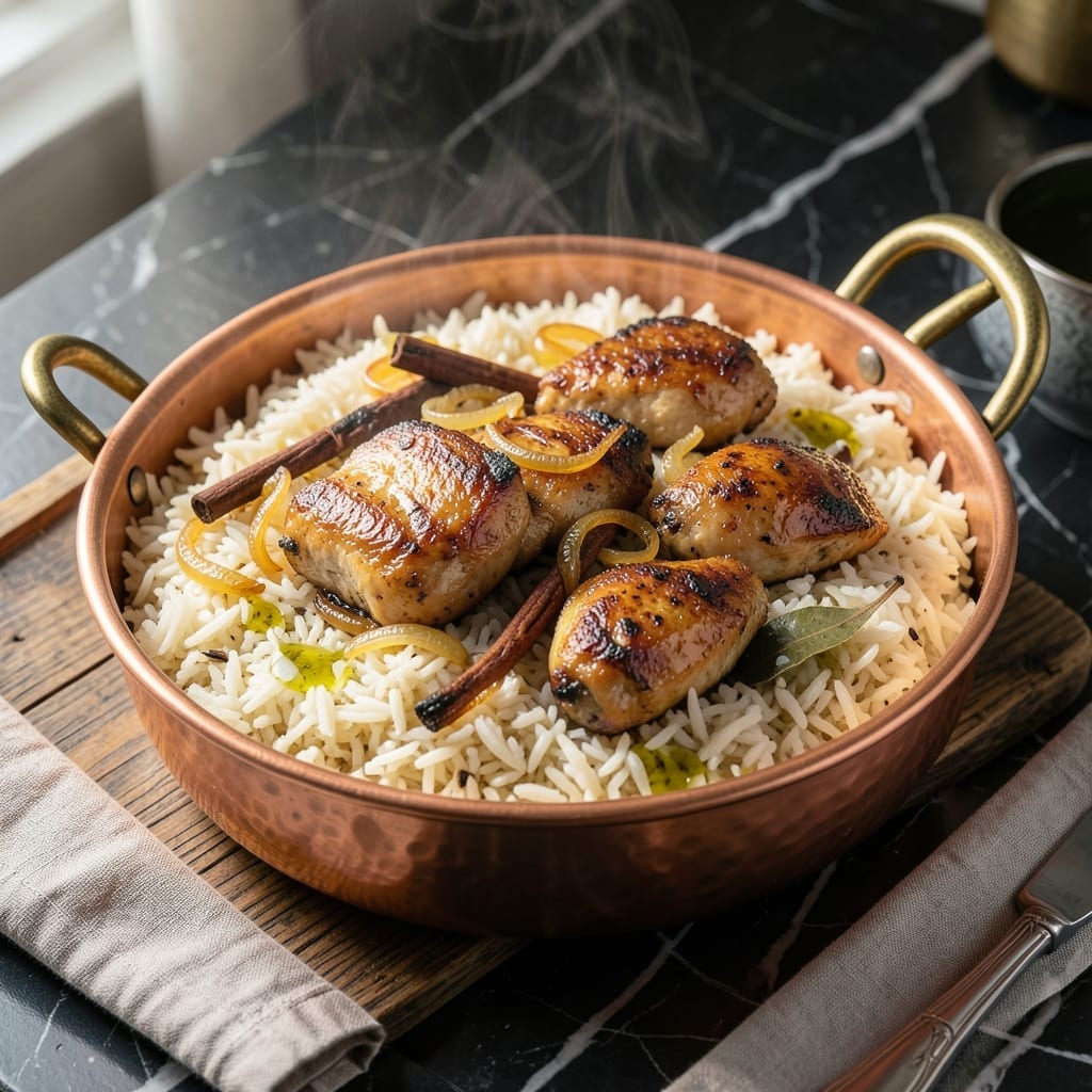 Chicken Pulao Recipe: Fragrant Basmati With Spiced Chicken Chicken Pulao Recipe: Fragrant Basmati With Spiced Chicken