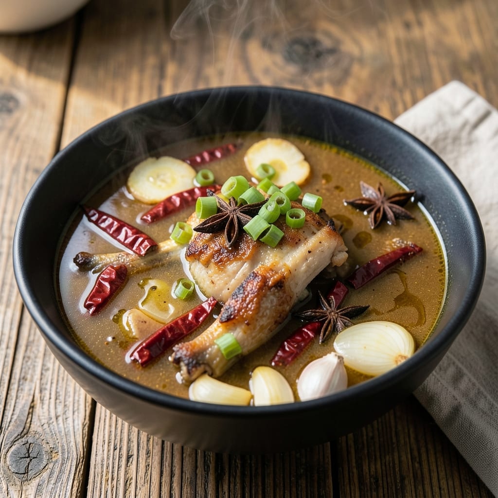 Spicy Chicken Broth Recipe: Bold Flavor Base for Ramen and Pho