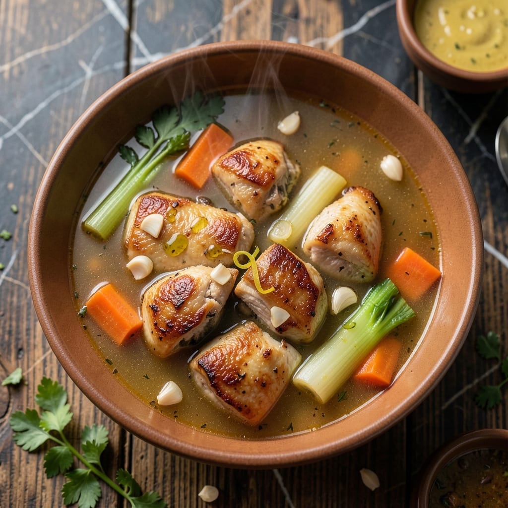 Chicken Soup Recipe With Chicken Broth: Classic Comfort in a Simmering Pot