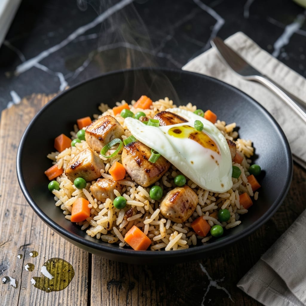 Authentic Chicken Fried Rice Recipe: Wok-Seared Savory Tradition