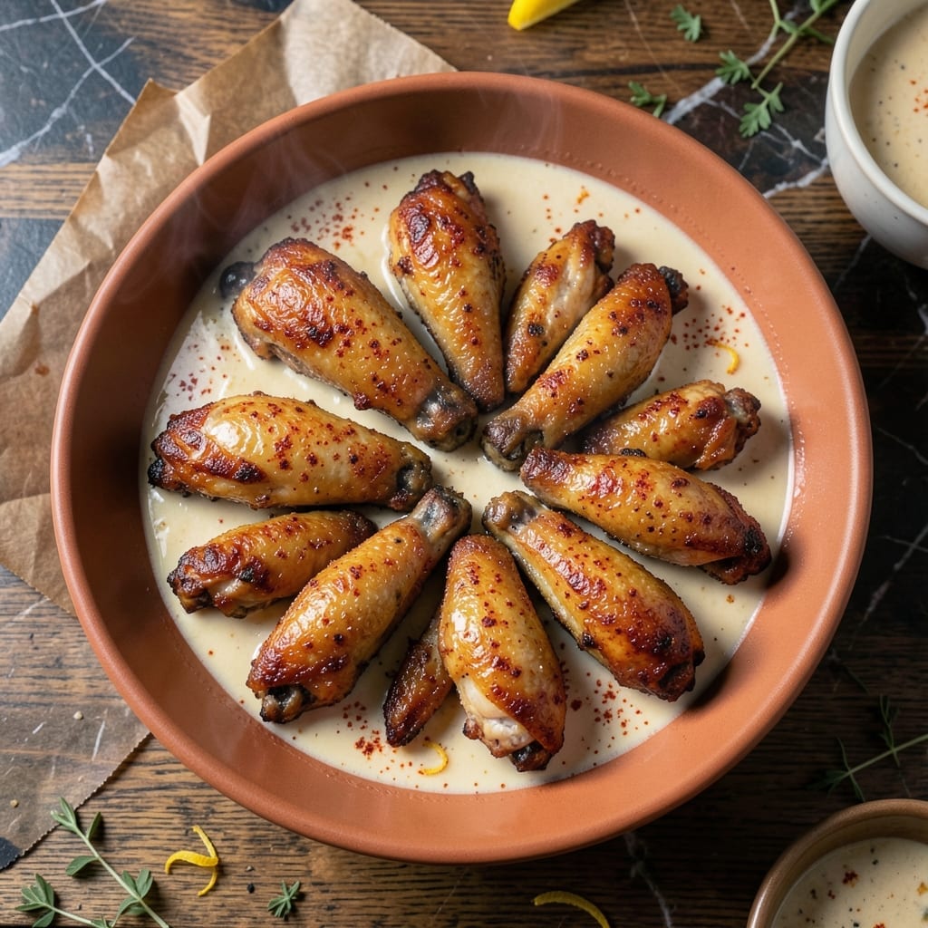 Baked Chicken Wings With Cream Of Chicken Soup Recipe: Oven-Crisped With Creamy Depth