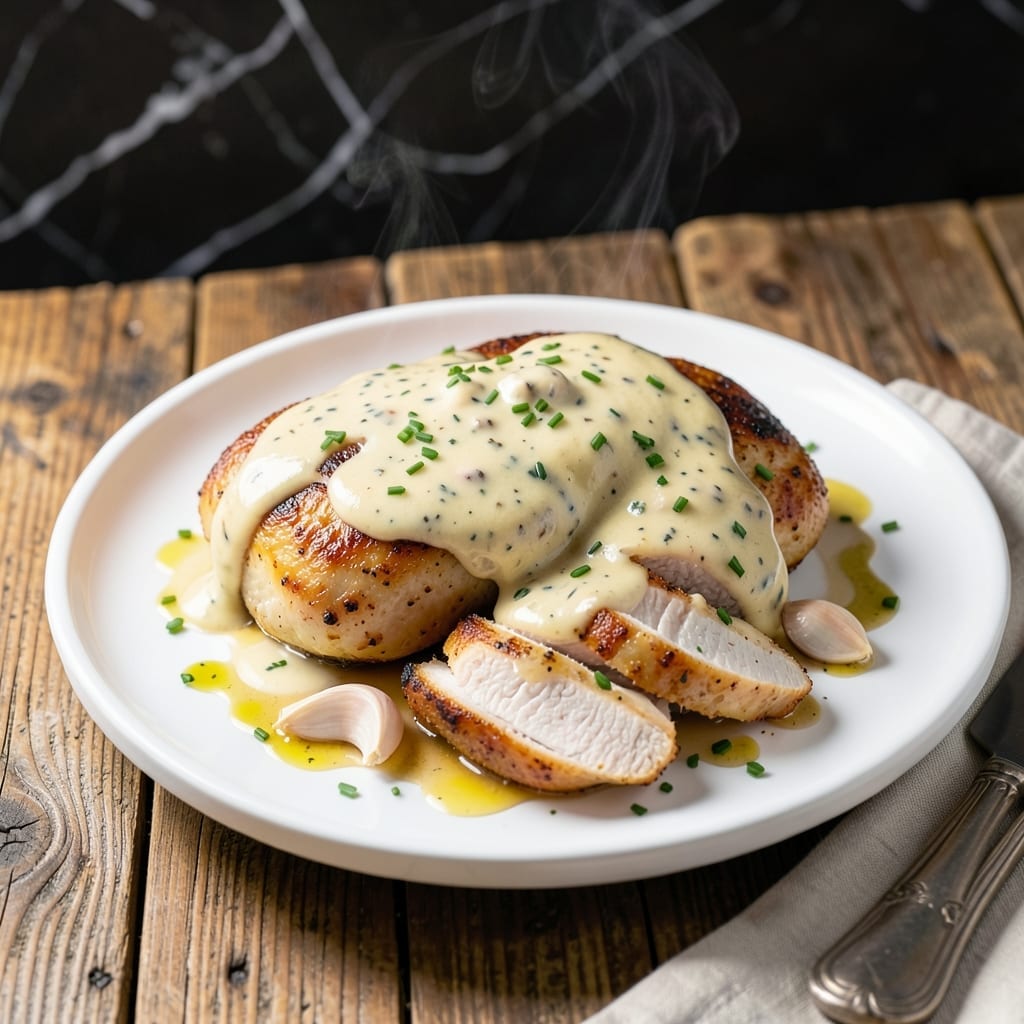 Boursin Chicken Recipe: Herbed Cream Sauce With Garlic Butter Finish