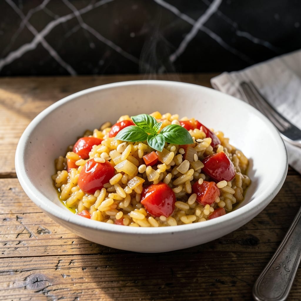 Italian Tomato Rice Recipe: One-Pot Mediterranean Comfort