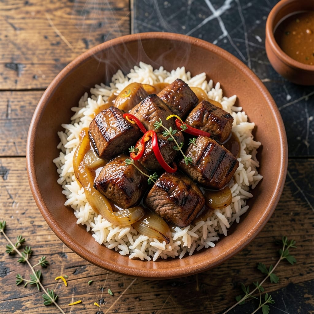 Jamaican Beef Stew With Rice Recipe: Slow-Simmered Island Spice Bowl