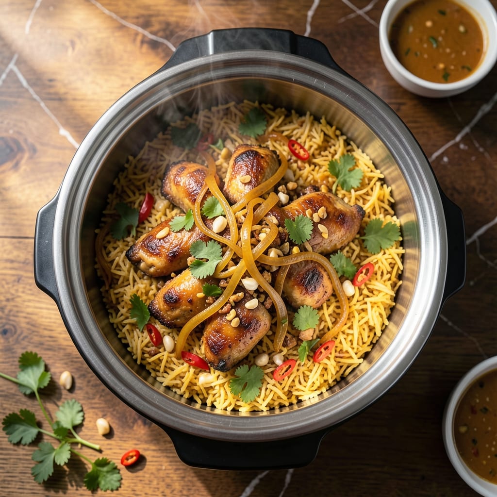 Biryani Recipe in Rice Cooker: Fragrant Spiced Layers With Minimal Effort