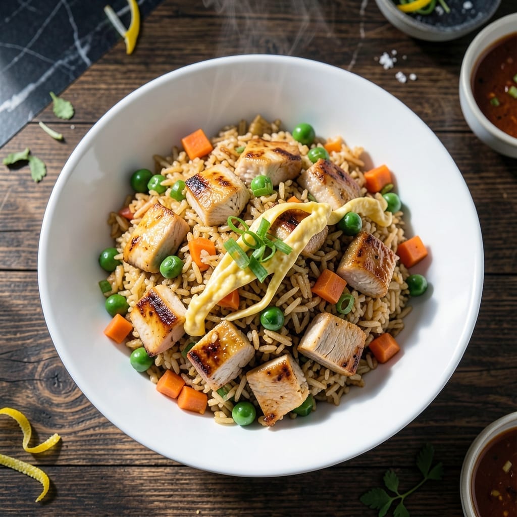 Chinese Takeaway Chicken Fried Rice Recipe: Wok-Charred Umami With Scrambled Egg Ribbons