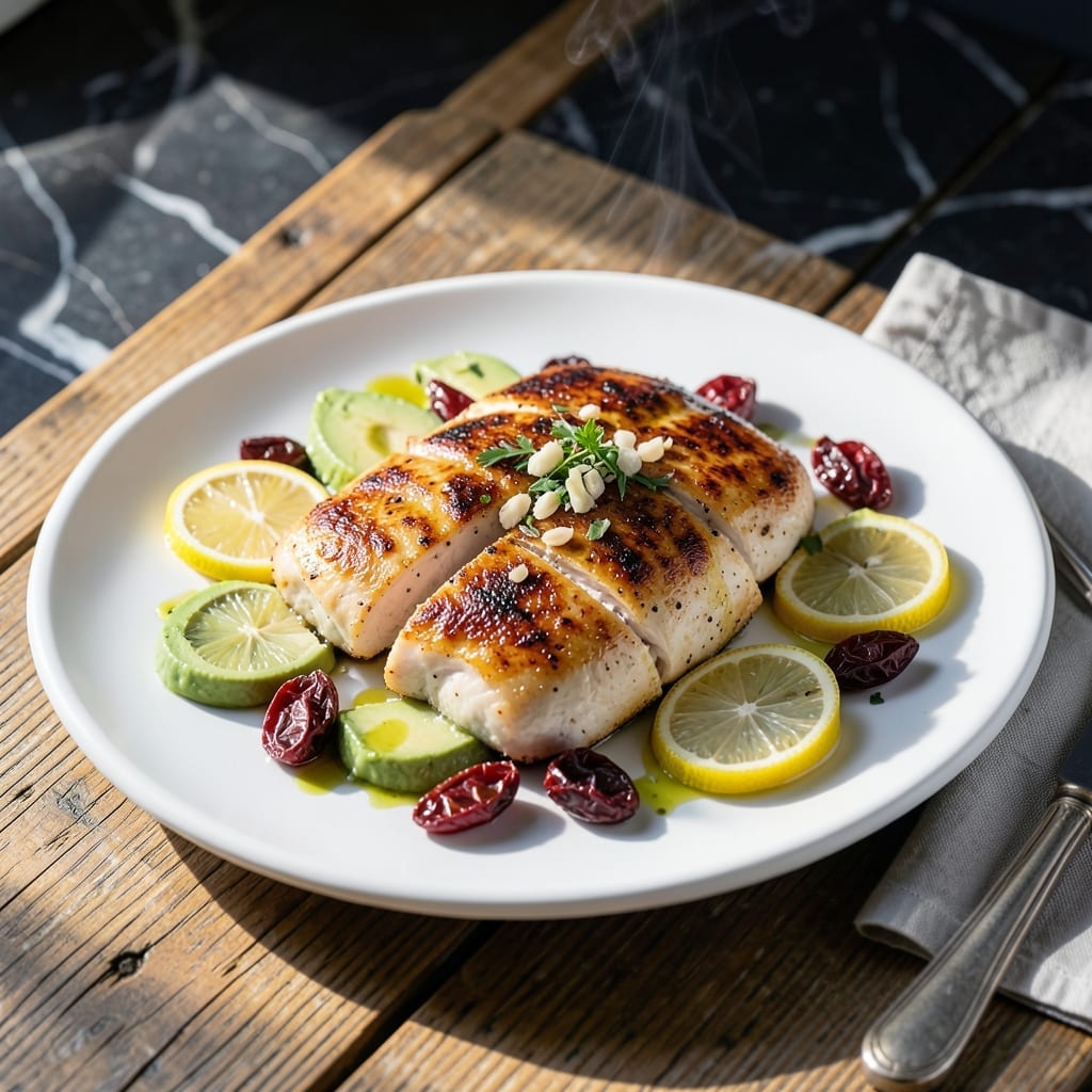 California Chicken Recipe: Avocado and Sun-Dried Tomato Delight