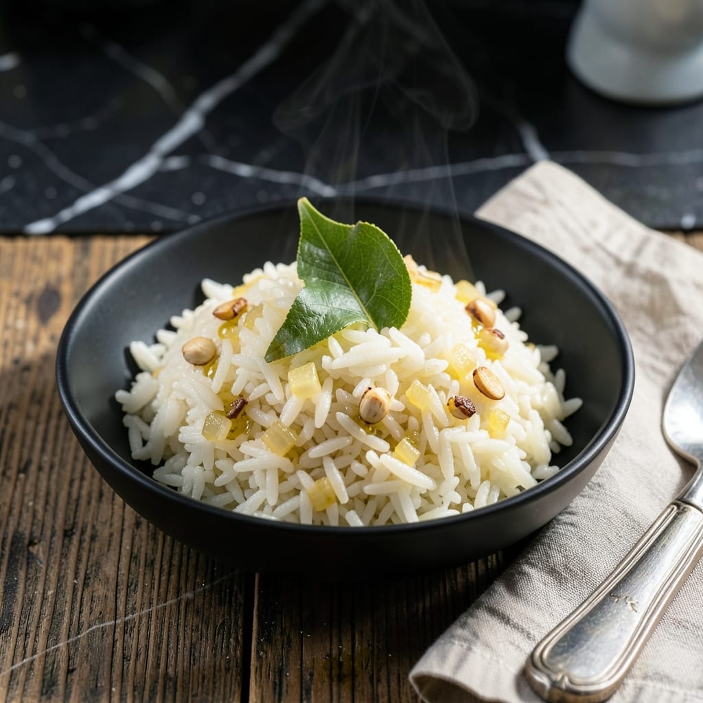 Flavorful White Rice Recipe: Aromatic Grains With Toasted Depth