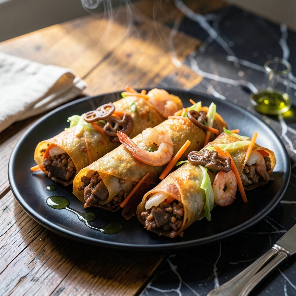 Fried Rice Paper Spring Roll Recipe: Crunchy Golden Shells With Fresh Fillings