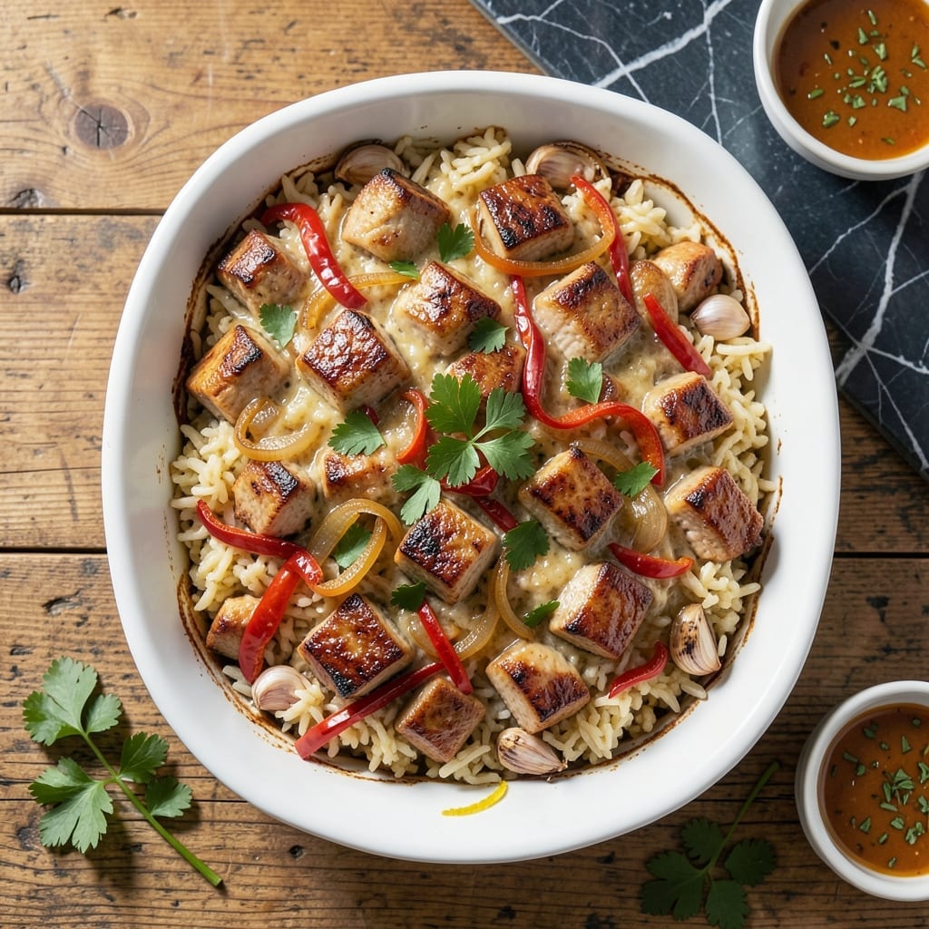 Recipe for Pork and Rice Casserole: One-Dish Savory Satisfaction Recipe for Pork and Rice Casserole: One-Dish Savory Satisfaction