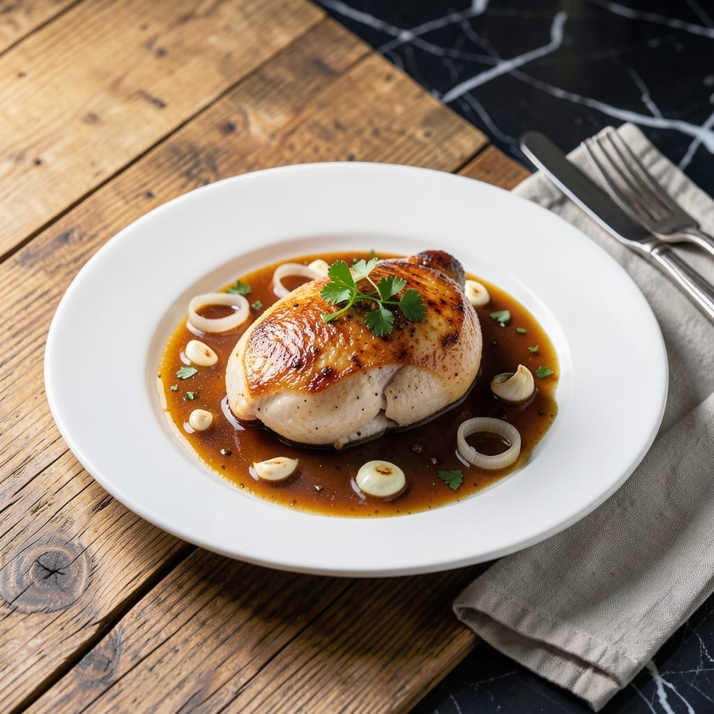 Chicken Diane Recipe: Pan-Seared Elegance With Brandy Cream Sauce