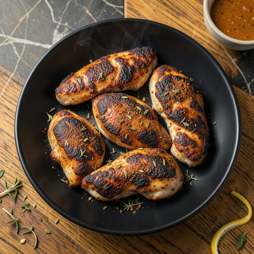 BBQ Blackened Chicken Recipe: Smoky Spice Crust With Charred Flavor BBQ Blackened Chicken Recipe: Smoky Spice Crust With Charred Flavor