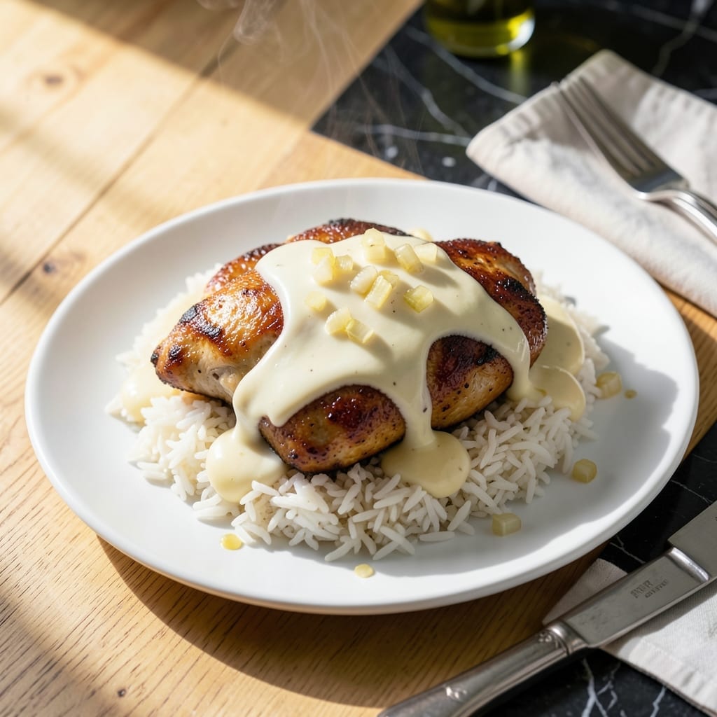 Chicken Rice and Sour Cream Recipe: Creamy One-Pot Comfort