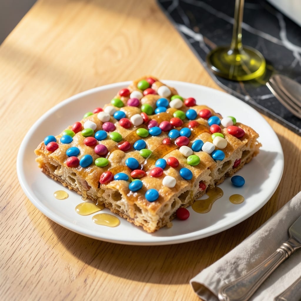 Fruity Rice Krispy Treats Recipe: Rainbow Marshmallow Crunch