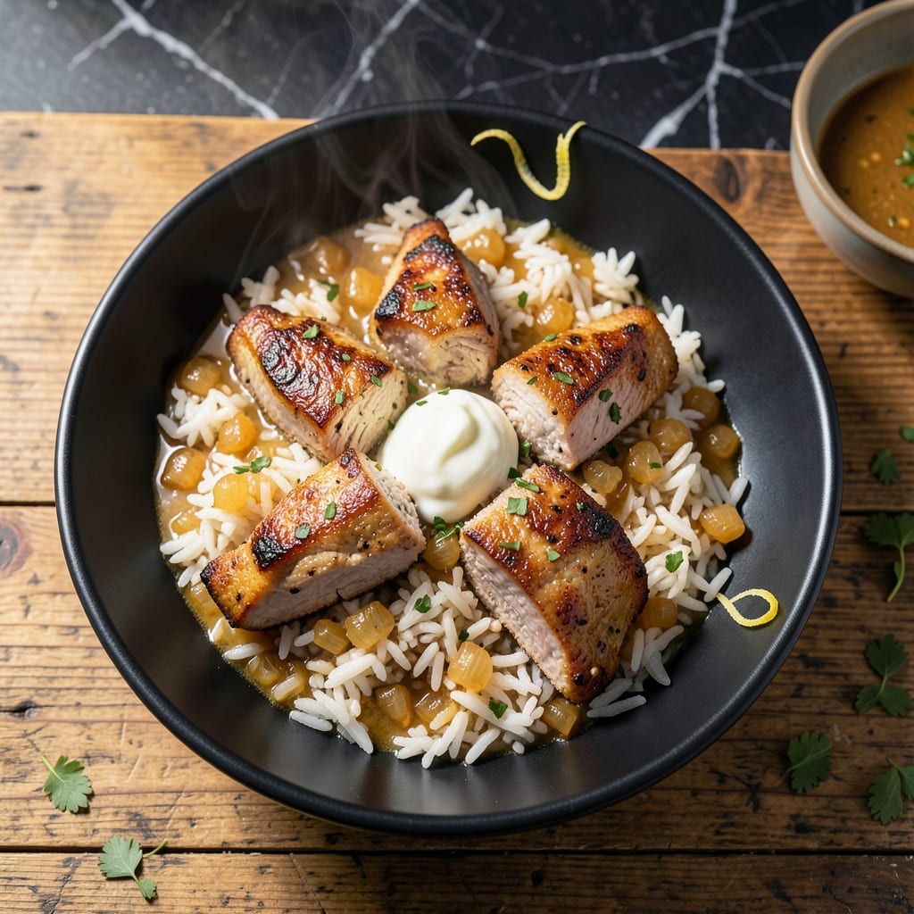 Pork Chops and Rice Recipe With Onion Soup Mix: Savory One-Pot Meal Pork Chops and Rice Recipe With Onion Soup Mix: Savory One-Pot Meal