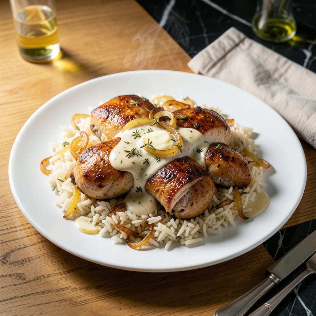 Creamy Chicken and Rice Recipe Oven: Baked to Golden Perfection