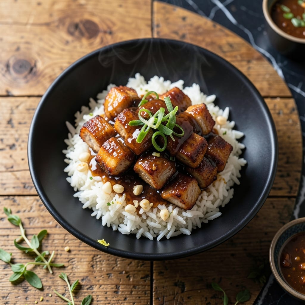 Crispy Pork and Rice Recipe: Wok-Seared Umami With Crispy Edges Crispy Pork and Rice Recipe: Wok-Seared Umami With Crispy Edges