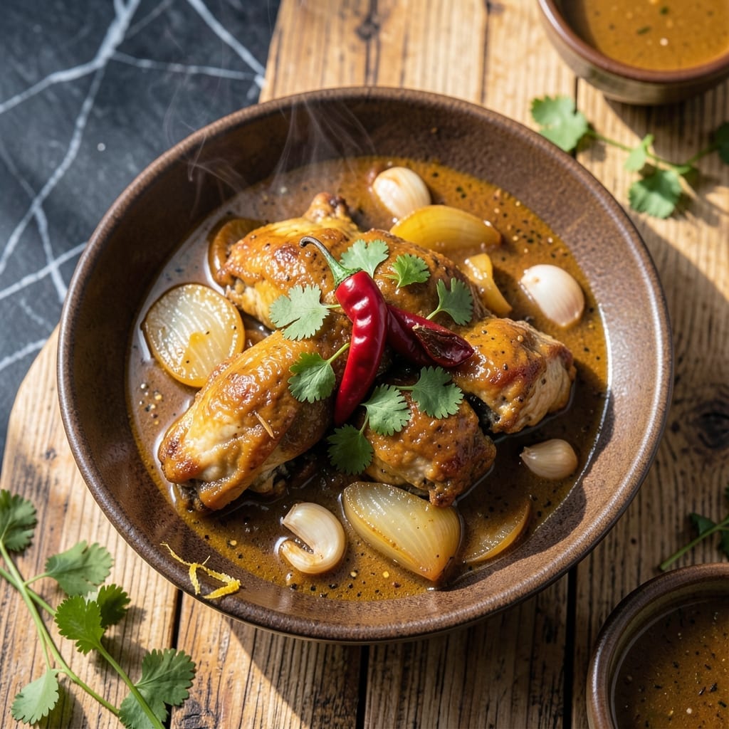 Haitian Curry Chicken Recipe: Bold Island Spices in Coconut Gravy Haitian Curry Chicken Recipe: Bold Island Spices in Coconut Gravy