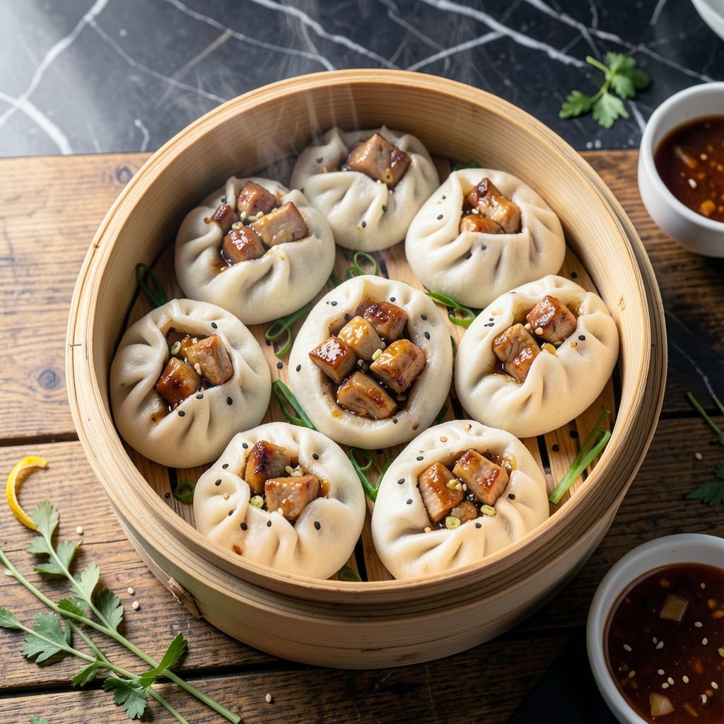 Chicken Bao Recipe: Soft Pillowy Buns With Savory Filling
