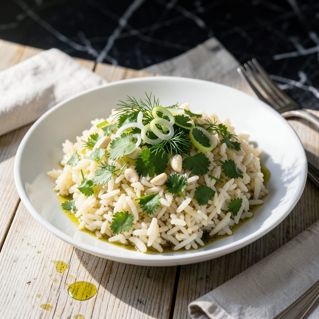 Herb Rice Recipe Veg: Fragrant Grains With Garden Freshness Herb Rice Recipe Veg: Fragrant Grains With Garden Freshness