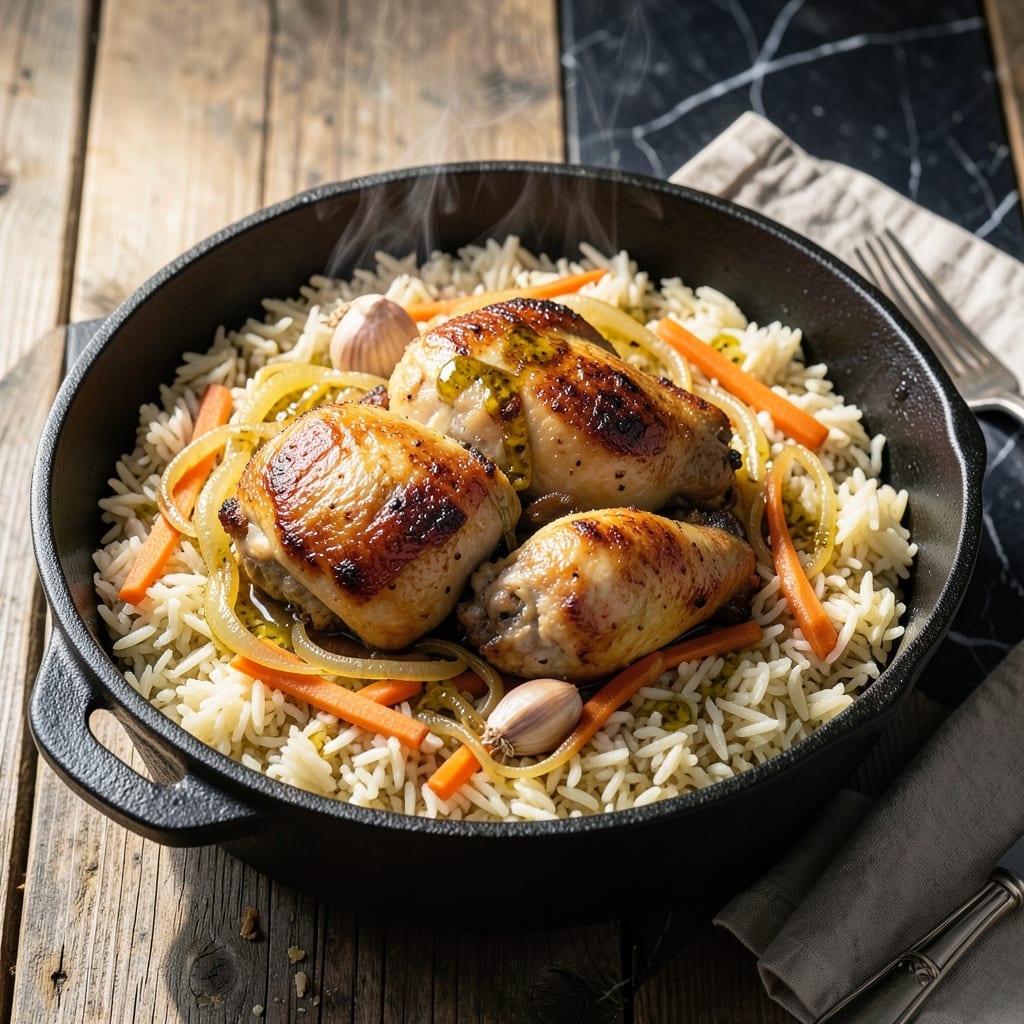 Chicken Plov Recipe: Uzbek-Style Rice and Meat Harmony