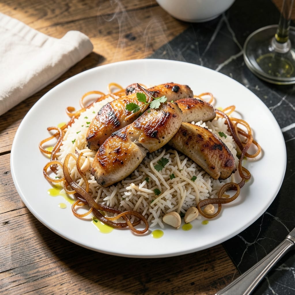 Chicken Rice Vermicelli Noodles Recipe: Aromatic One-Pot Meal