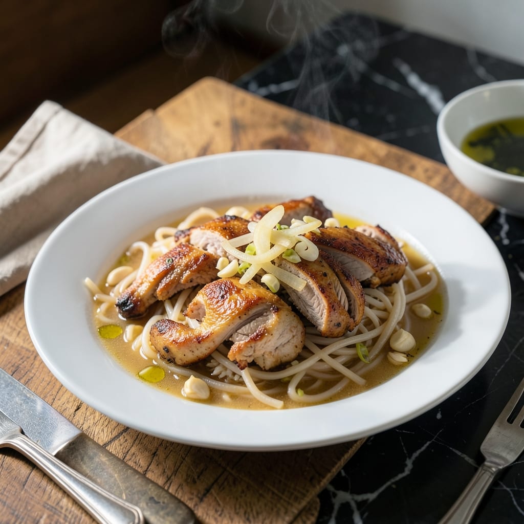Chicken Long Rice Recipe Filipino: Authentic Noodle Soup with Ginger Aroma