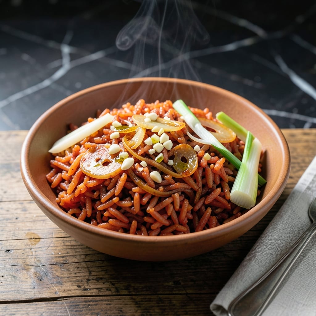 Thai Red Rice Recipe: Fragrant Coconut and Lemongrass Infusion Thai Red Rice Recipe: Fragrant Coconut and Lemongrass Infusion