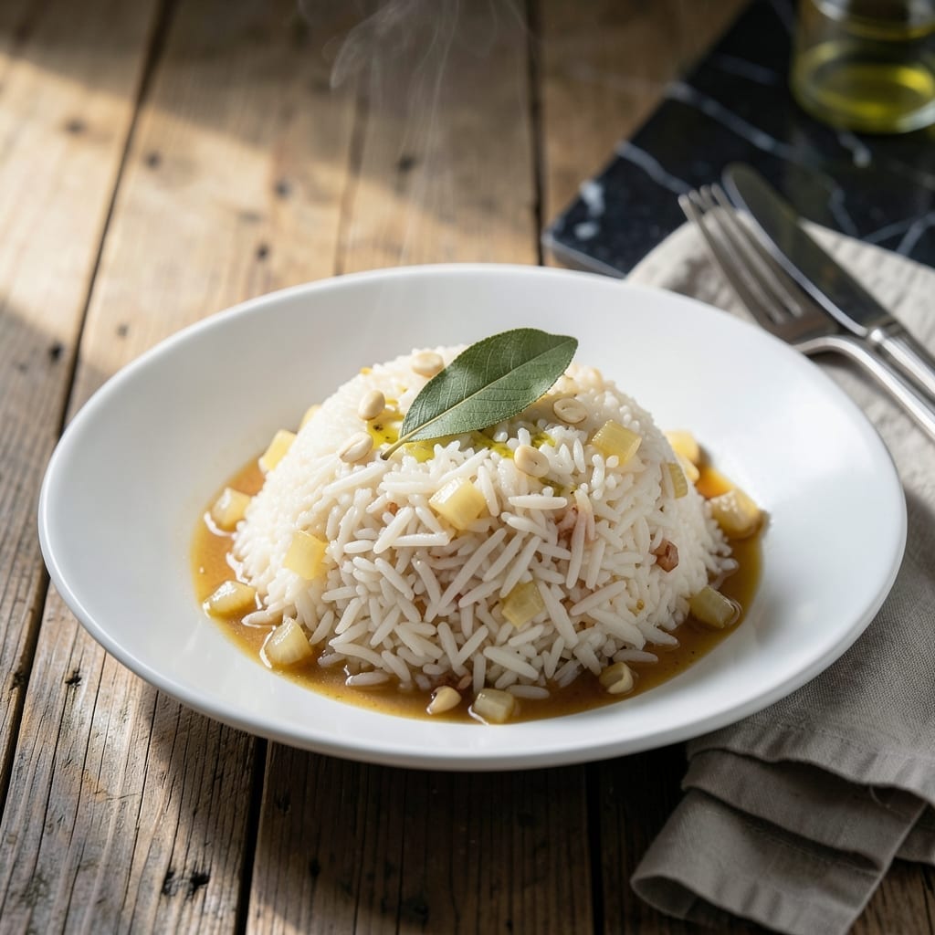 German Rice Recipe: Traditional Side With Buttery Grains