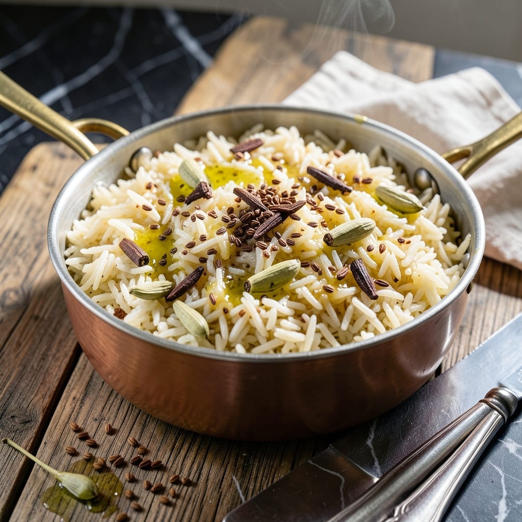 Flavoured Basmati Rice Recipe: Aromatic Grains with Spiced Depth