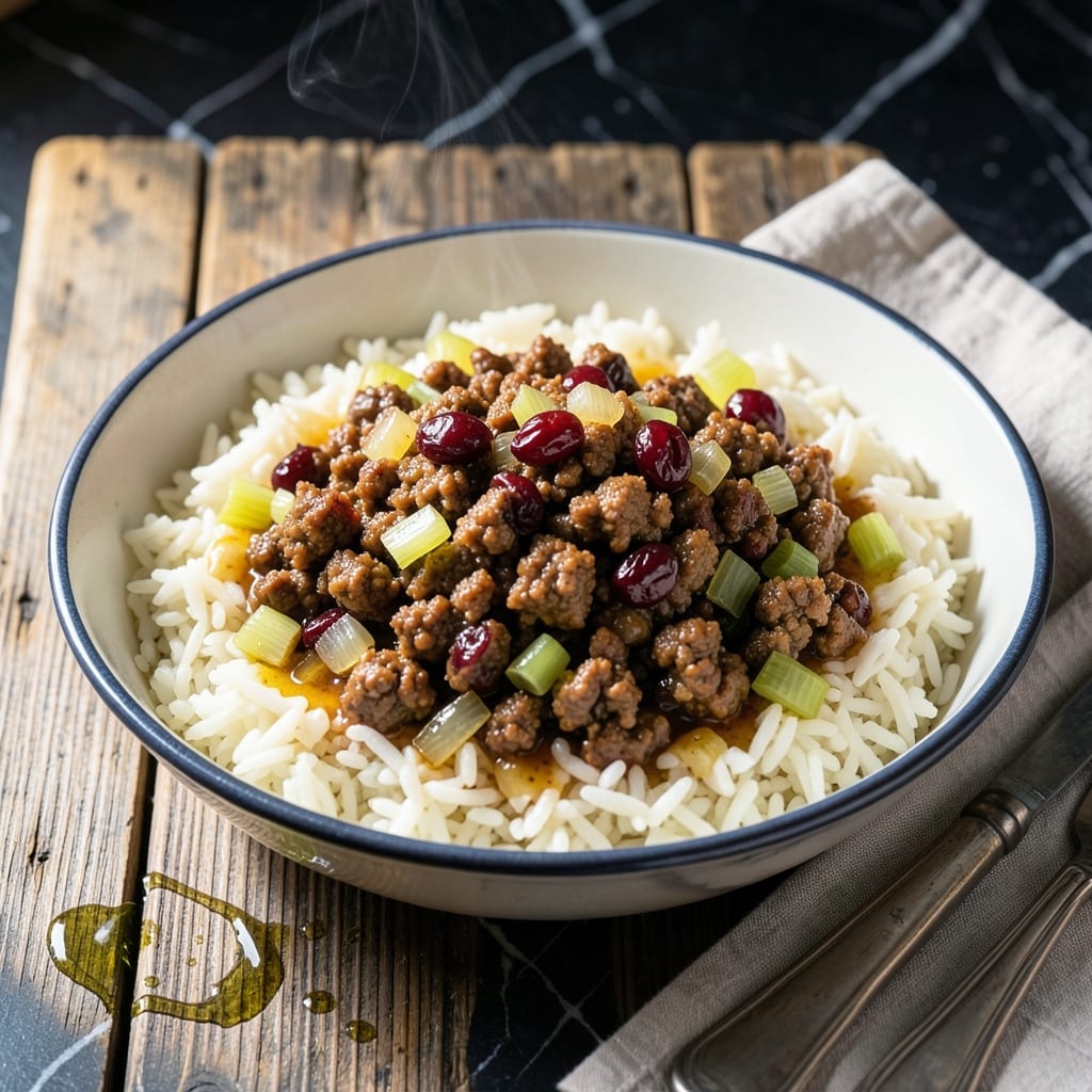 Mincemeat and Rice Recipe: Sweet-Savory Holiday Tradition