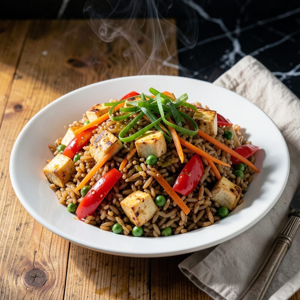 Brown Rice Fried Rice Recipe: Nutty Grains With Wok-Charred Veggies