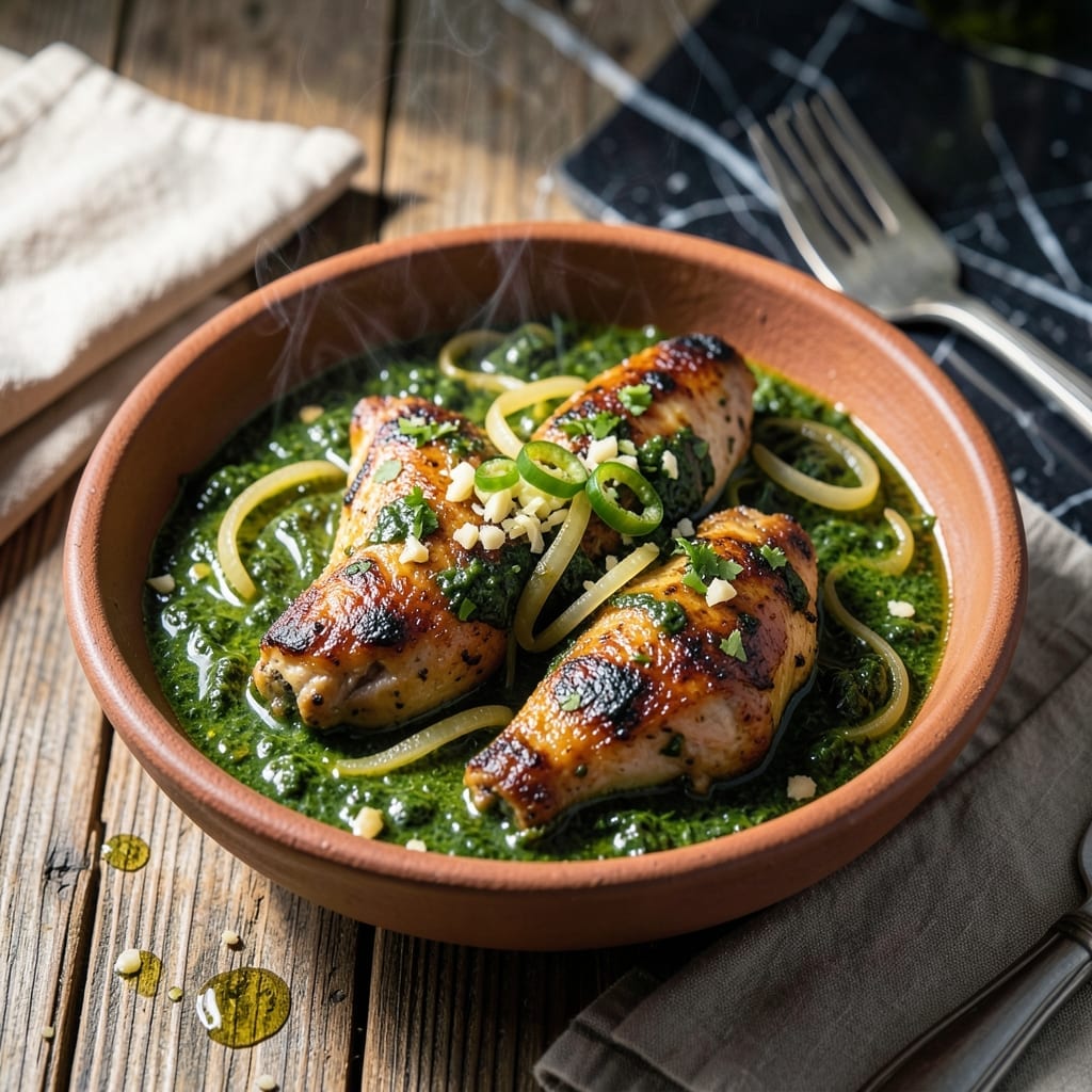 Lebanese Roast Chicken Recipe: Za'atar and Garlic Infused Crispiness