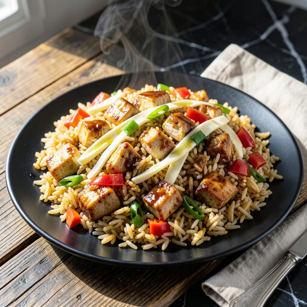 BBQ Fried Rice Recipe: Smoky Wok-Tossed Savory Delight