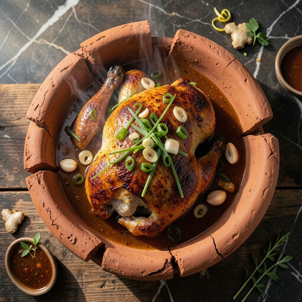 Beggar's Chicken Recipe: Clay-Wrapped Crispy and Aromatic Delight