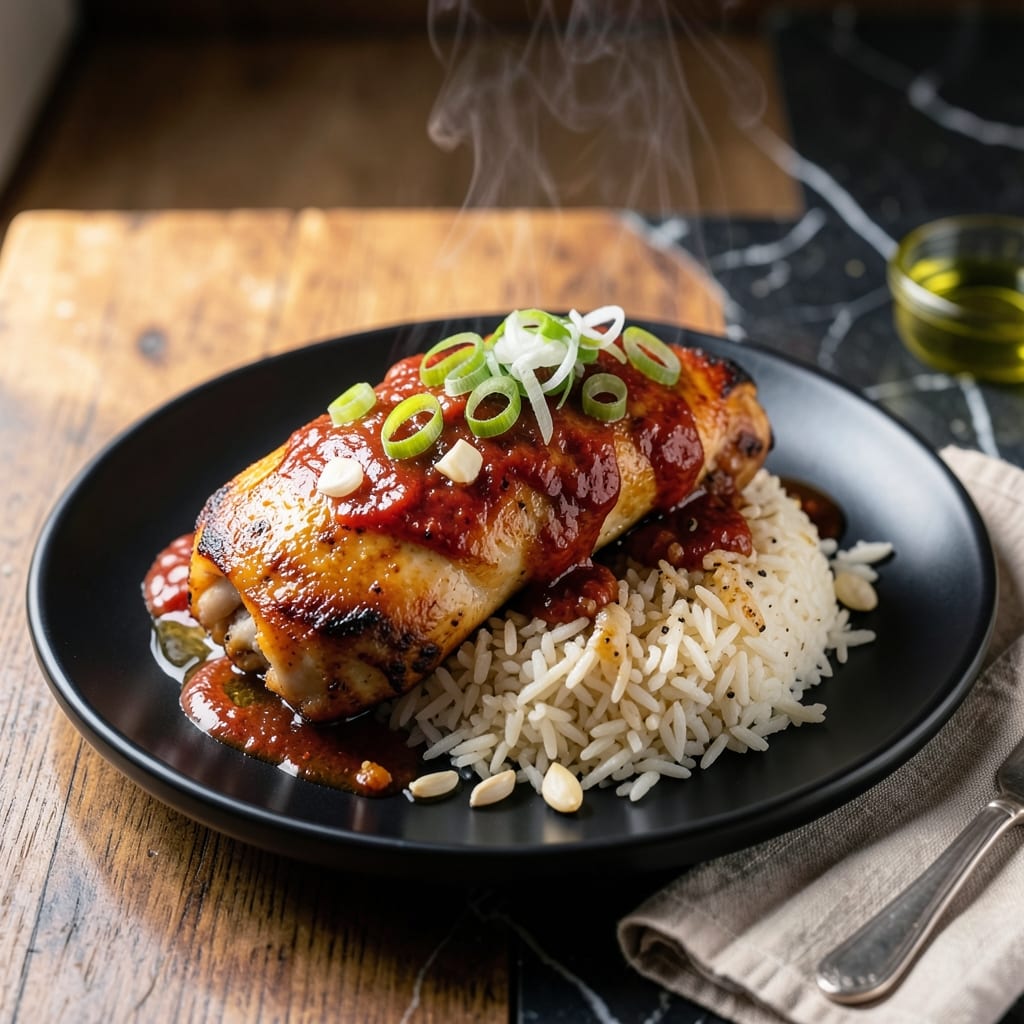 Gochujang Chicken and Rice Recipe: Korean-Inspired Spicy Sweet Bowl Gochujang Chicken and Rice Recipe: Korean-Inspired Spicy Sweet Bowl