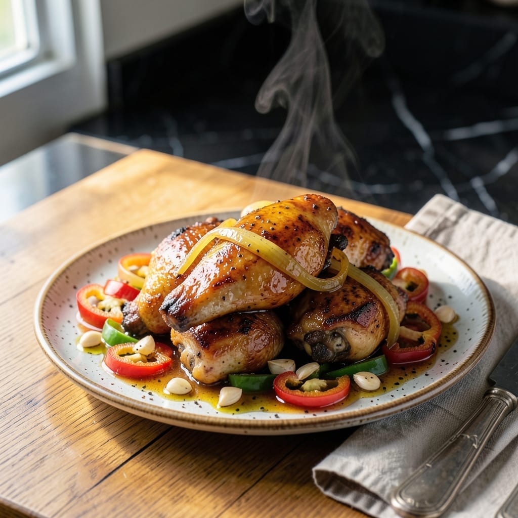 Costa Rican Chicken Recipe: Zesty Lizano Sauce Infusion Costa Rican Chicken Recipe: Zesty Lizano Sauce Infusion
