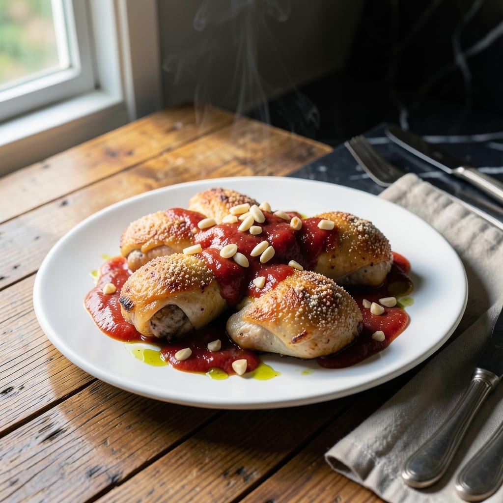 Chicken Piccante Recipe: Spicy Tomato Sauce Over Tender Chicken Chicken Piccante Recipe: Spicy Tomato Sauce Over Tender Chicken