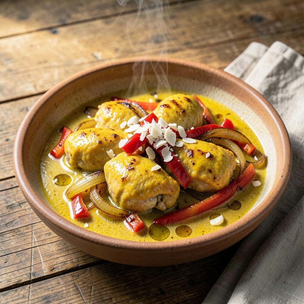 Yellow Chicken Recipe: Thai-Inspired Coconut Curry Delight Yellow Chicken Recipe: Thai-Inspired Coconut Curry Delight