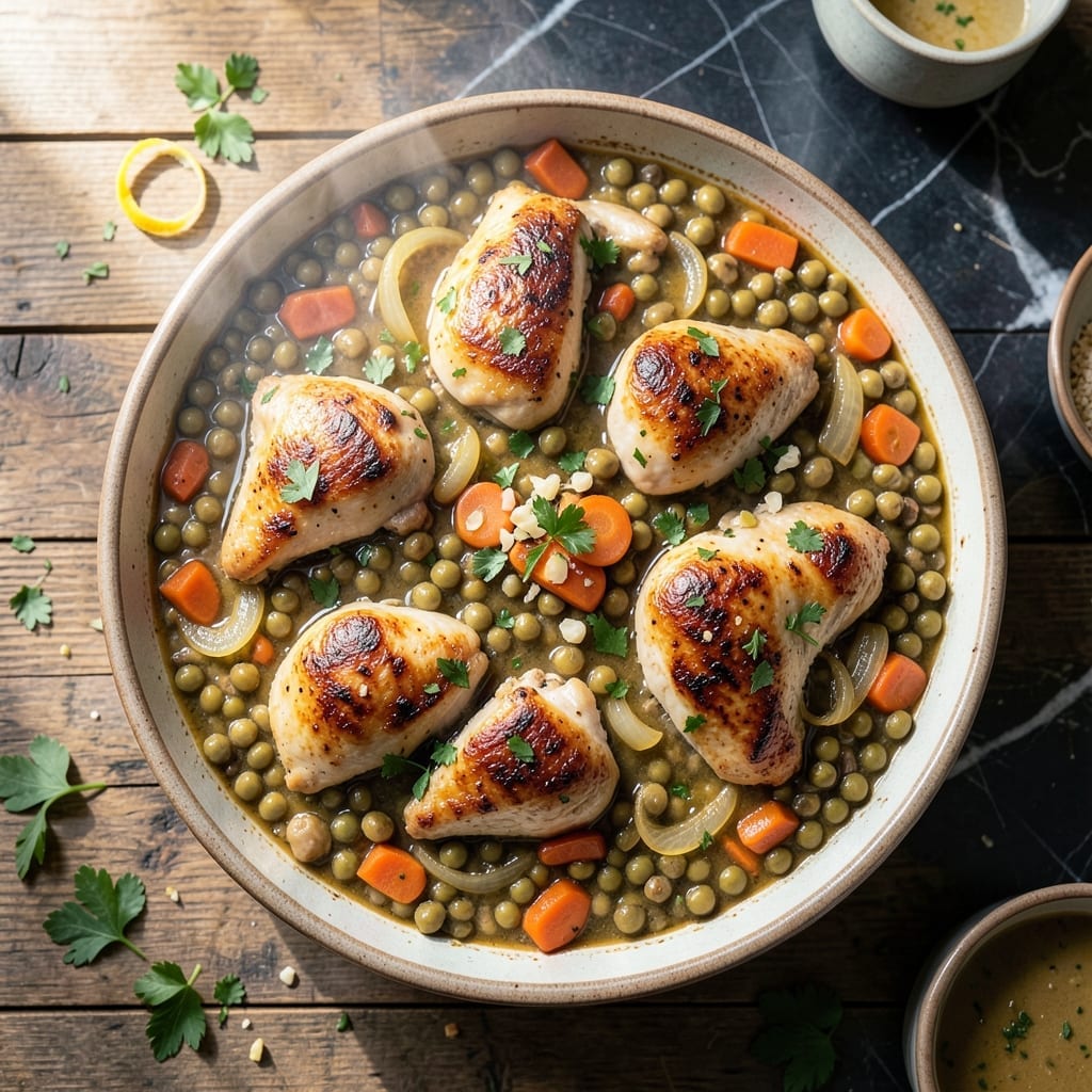 Chicken Lentil Casserole Recipe: Protein-Packed One-Dish Dinner