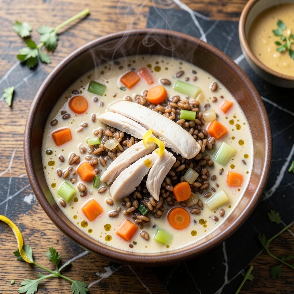 Grandma's Chicken Wild Rice Soup Recipe: Midwest Tradition in a Bowl