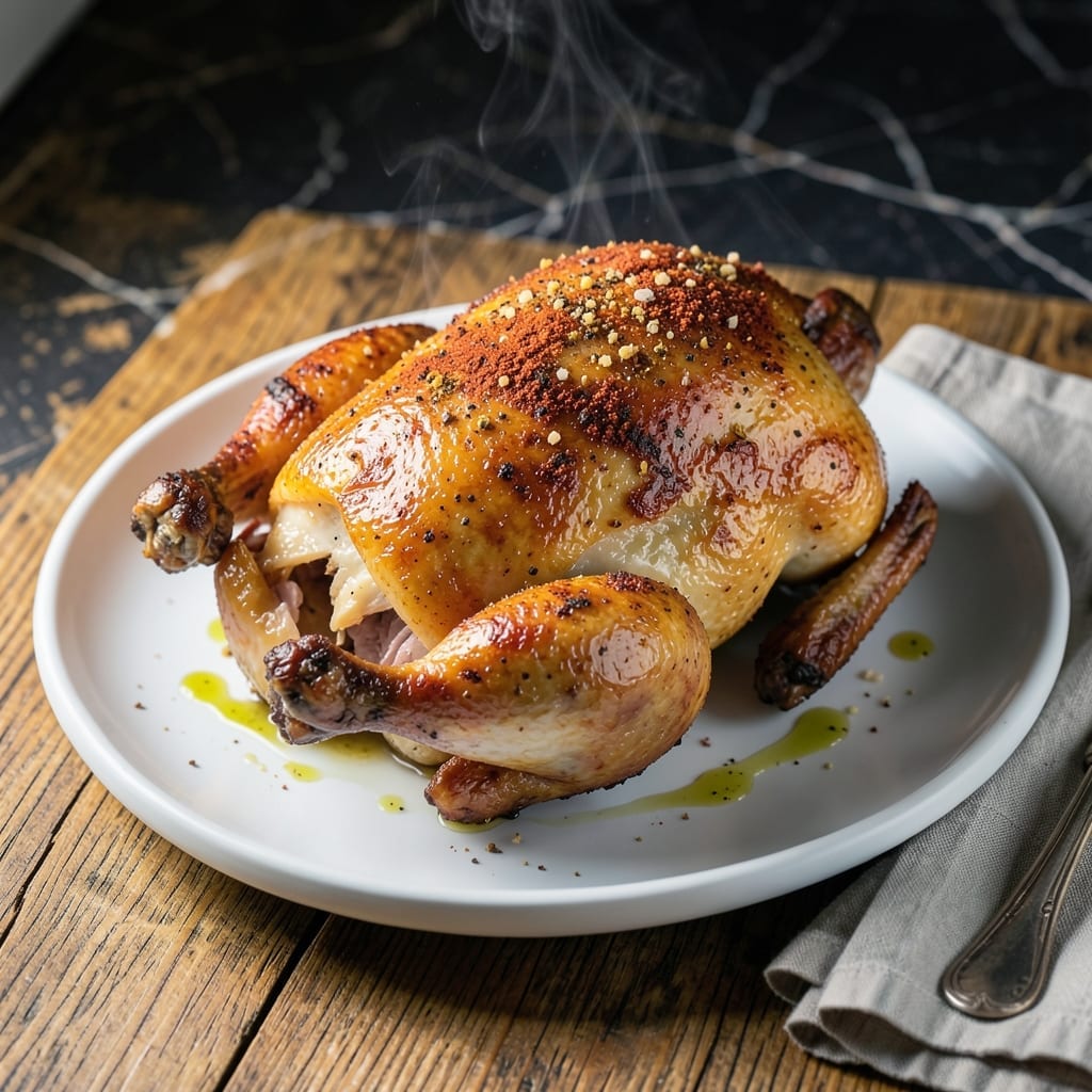 Crackling Chicken Recipe: Extra-Crispy Skin With Juicy Meat