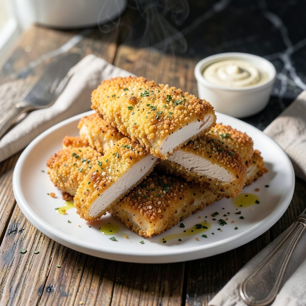 Ranch Chicken Fingers Recipe: Crispy Coating With Herb-Infused Crunch Ranch Chicken Fingers Recipe: Crispy Coating With Herb-Infused Crunch