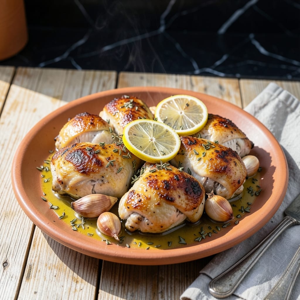 Greek Chicken Crockpot Recipe: Lemon and Herb Slow-Cooked Delight