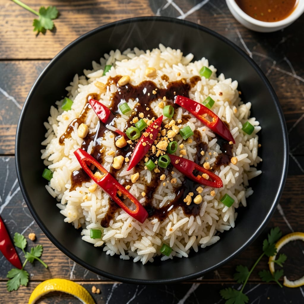 Chili Garlic Rice Recipe: Spicy Aromatic Grains in Minutes Chili Garlic Rice Recipe: Spicy Aromatic Grains in Minutes