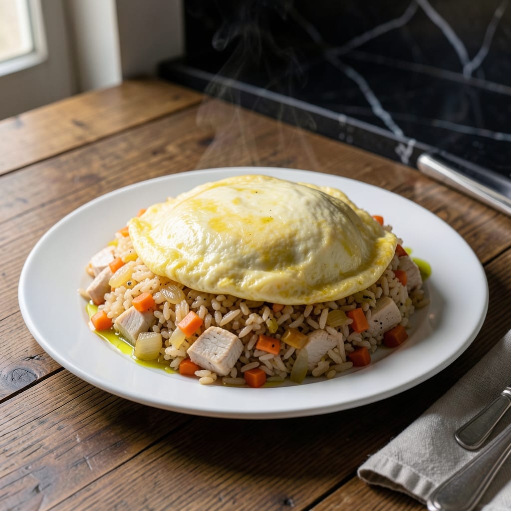 Omurice Rice Recipe: Fluffy Egg-Wrapped Japanese Comfort Omurice Rice Recipe: Fluffy Egg-Wrapped Japanese Comfort