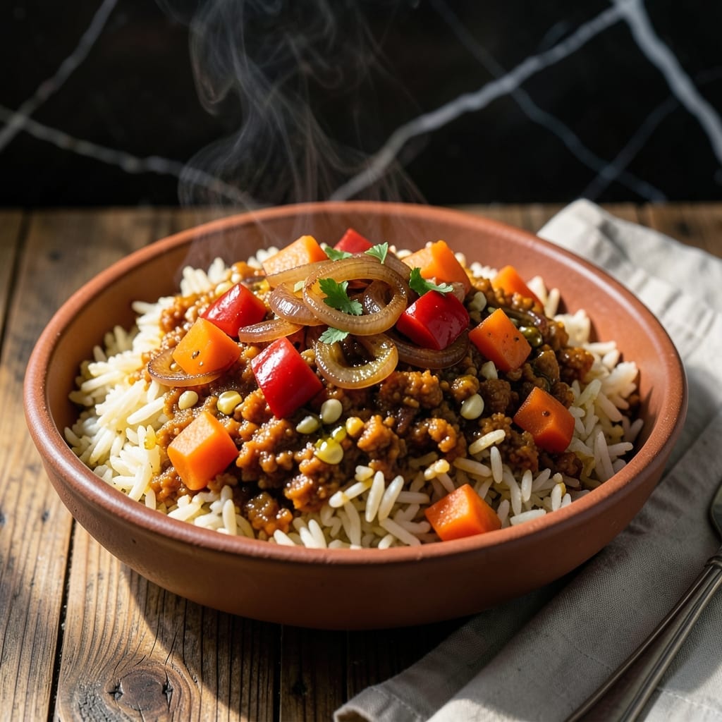 Jollof Rice Recipe Without Tomato Paste: Vibrant Spice-Infused One-Pot Wonder