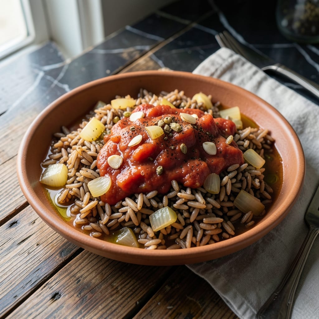 Healthy Spanish Rice Recipe Brown Rice: Nutty Grains With Bold Tomato Flavor Healthy Spanish Rice Recipe Brown Rice: Nutty Grains With Bold Tomato Flavor