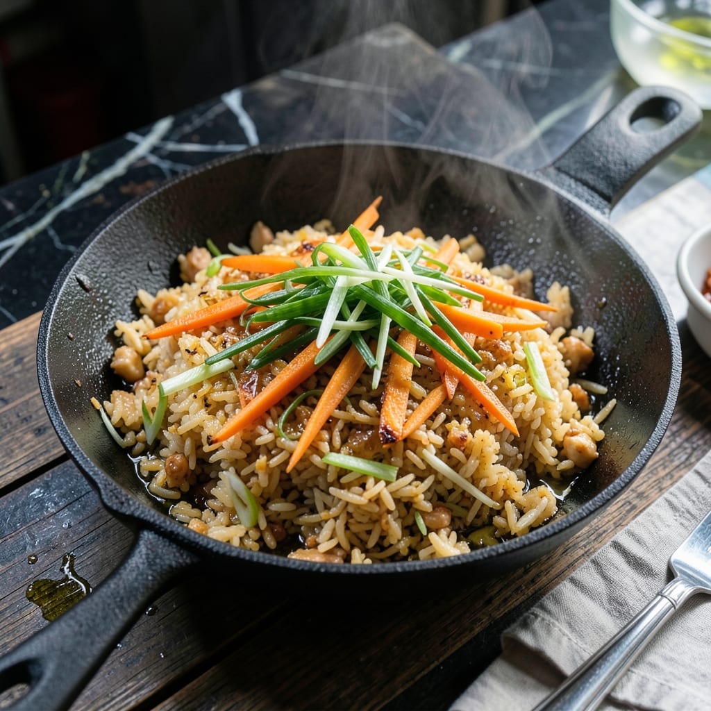Chaofan Rice Recipe: Cantonese Wok-Fried Savory Blend